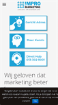 Mobile Screenshot of impromarketing.nl